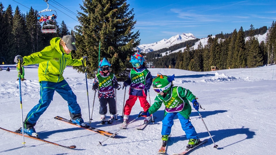 avoriaz alpine ski school