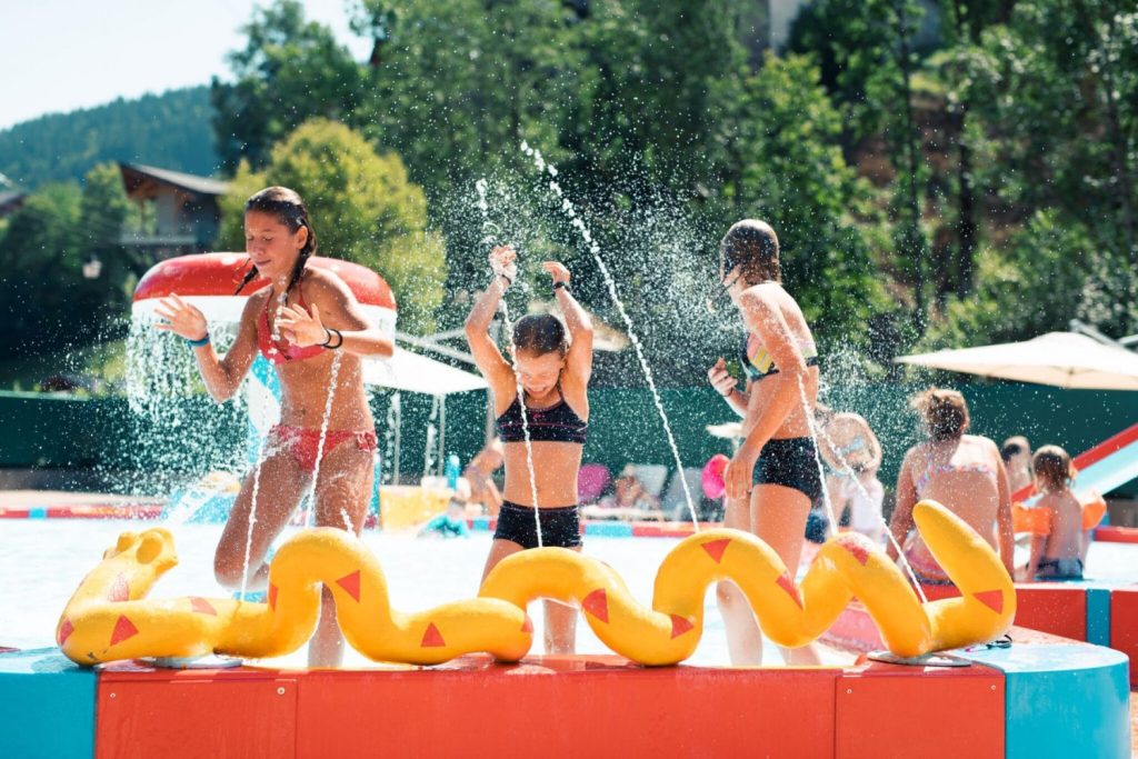 Morzine swimming pool - kids area