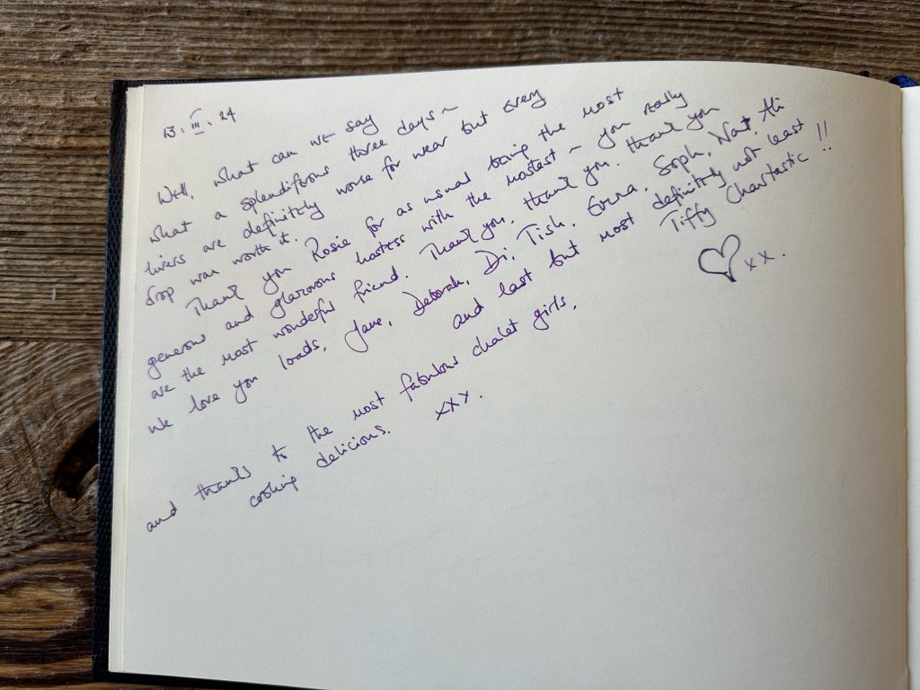 guest book guest review northstar chalets catered chalet holiday morzine