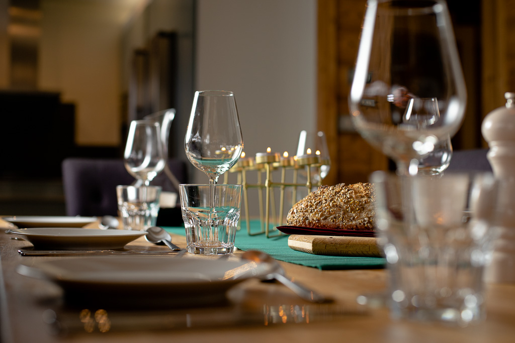 Staying in a catered chalet